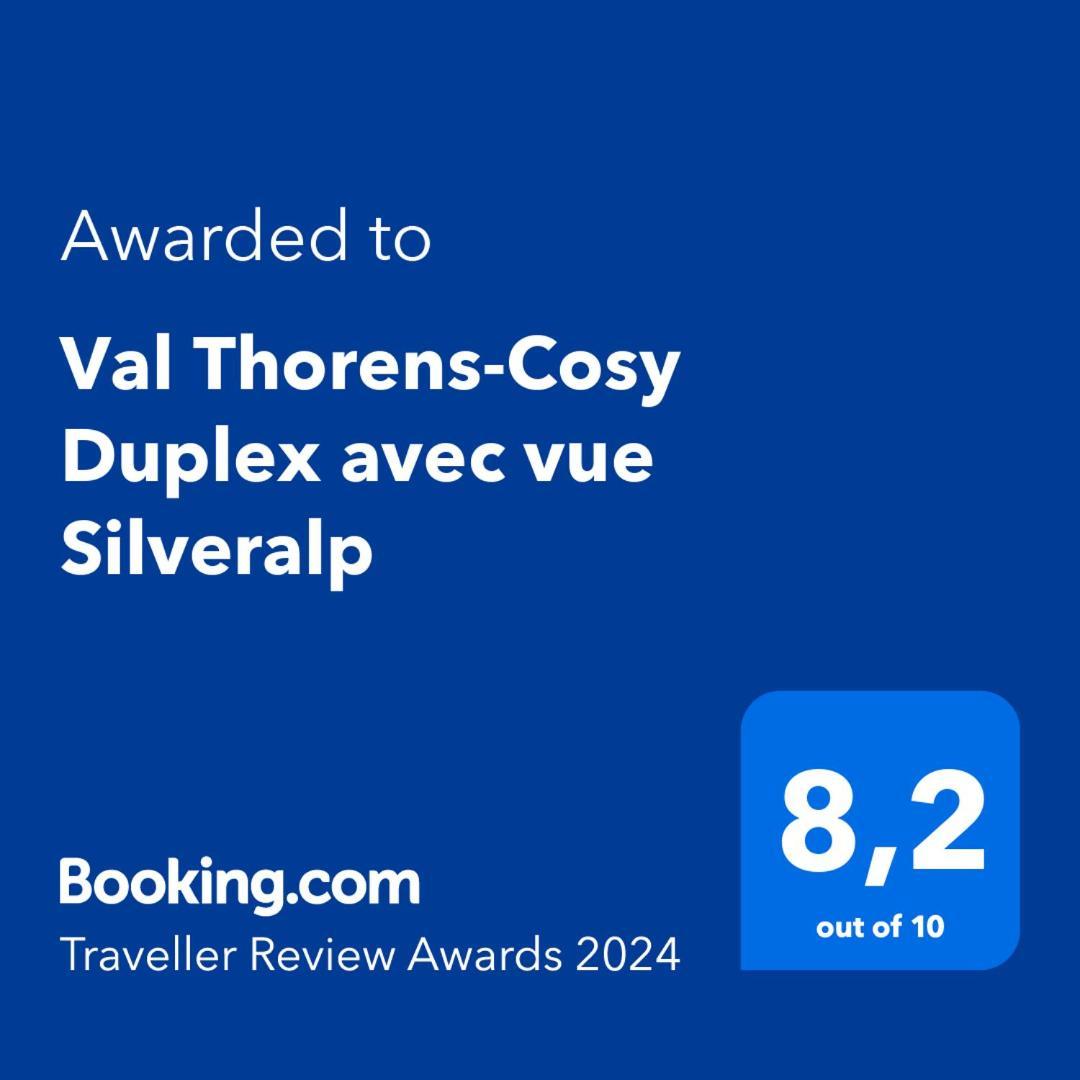Val Thorens-Cosy Duplex Avec Vue Silveralp Esterno foto
